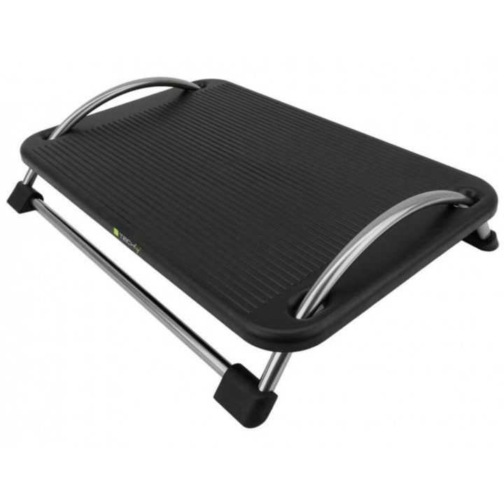 Suport pentru picioare, inaltime si unghi reglabil, ergonomic, Negru, Techly, ICA-FR 13
