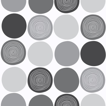 Tapet Premium Artfoyer - Cercuri, Geometric, Modern, Vlies (Non-Woven), Eco Frendly, Nu necesita adeziv, Set 3 role, 5,4 mp Tapet Premium Artfoyer - Cercuri, Geometric, Modern, Vlies (Non-Woven), Eco Frendly, Nu necesita adeziv, Set 3 role, 5,4 mp