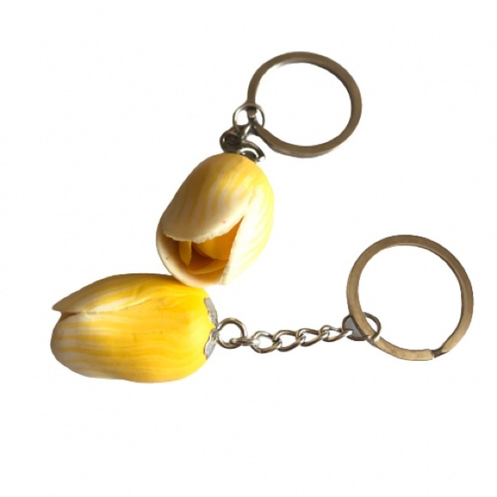 Set 24 brelocuri, lalea galbena