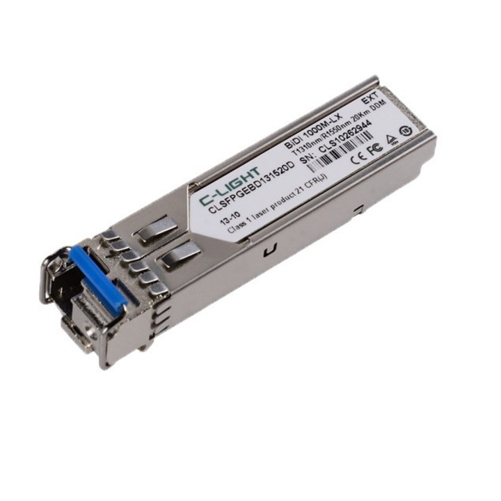 Modul Mini-GBIC (SFP) 1Gbps 3 km single fiber single mode conector LC