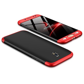 Husa Full Cover 360 GKK Samsung Galaxy J3 2017 J330, J3 Pro 2017 - Negru-Rosu Husa Full Cover 360 GKK Samsung Galaxy J3 2017 J330, J3 Pro 2017 - Negru-Rosu