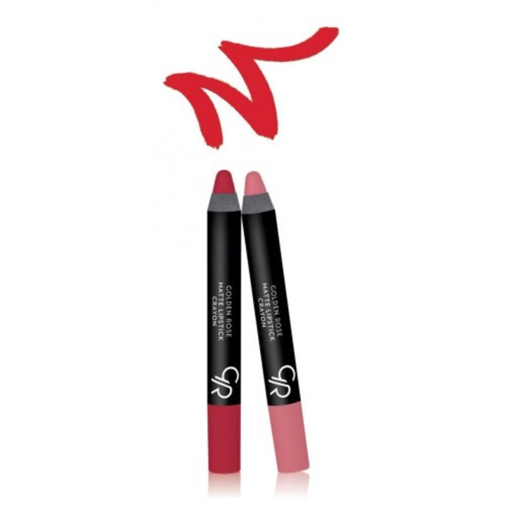 Матово червило - молив Golden Rose N22, 3.5 гр