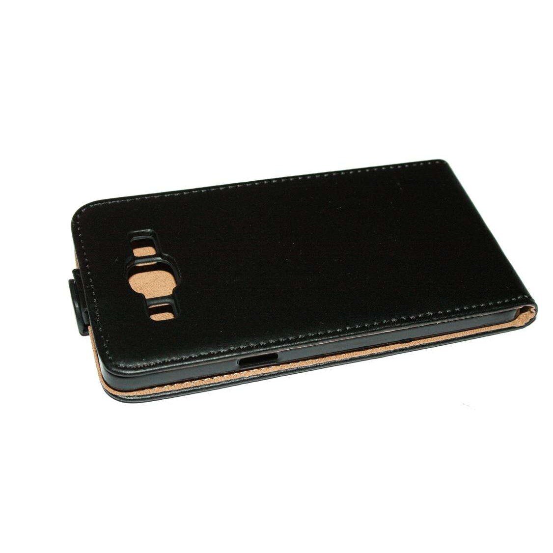 Husa Samsung Galaxy A5 A500F din Piele eco model flexi slim Culoare neagra