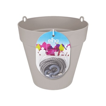 Ghiveci Agatator Loft Urban cu diametrul de 20 cm gri Ghiveci Agatator Loft Urban cu diametrul de 20 cm gri