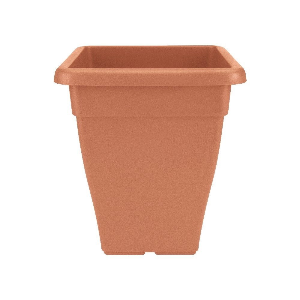 Ghiveci pentru plante de exterior Torino Campana Patrat High 32 cm teracota
