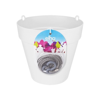 Ghiveci Agatator Loft Urban cu diametrul de 20 cm alb Ghiveci Agatator Loft Urban cu diametrul de 20 cm alb