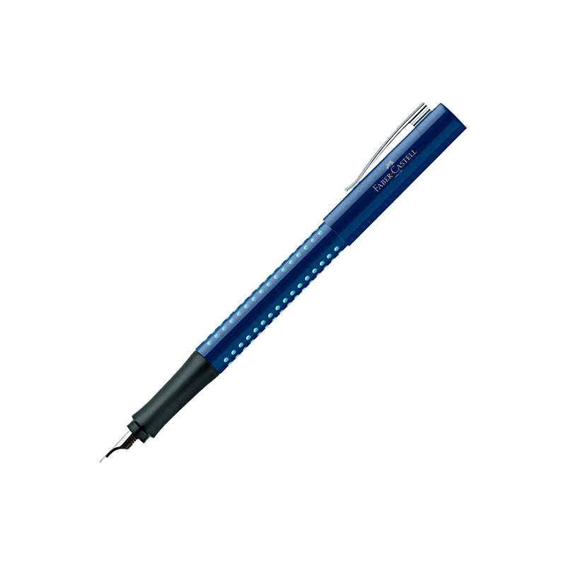 Stilou Faber Castell Grip 2010 F albastru-bleu 140925
