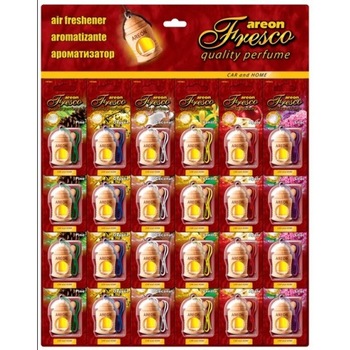 Odorizant auto lichid Areon Fresco Placa 24 bucati Odorizant auto lichid Areon Fresco Placa 24 bucati