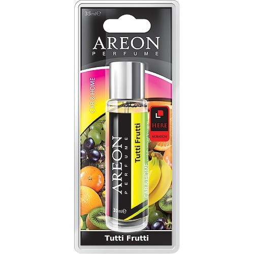 Odorizant auto Lichid Areon Perfume 35 ml blister Tutti Frutti