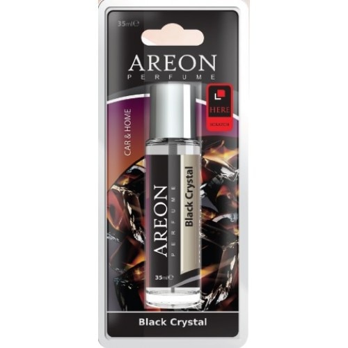 Odorizant auto Lichid Areon Perfume 35 ml blister Black Crystal