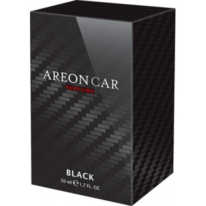 Odorizant auto lichid Areon Perfume 50 ml new design Black