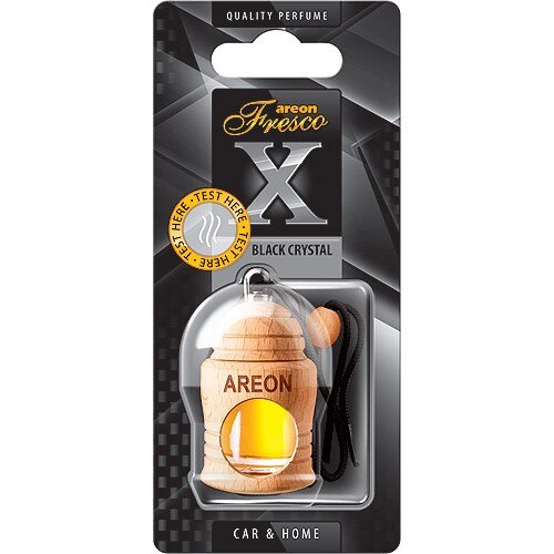 Odorizant auto lichid Areon Fresco X Version Black Crystal