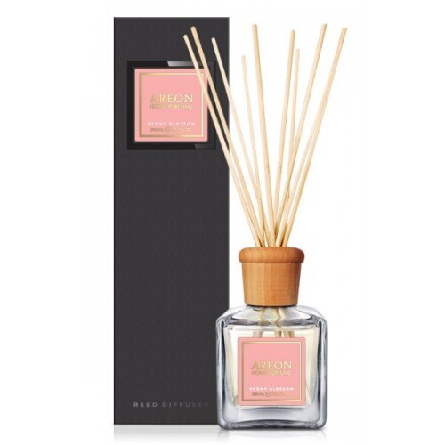 Odorizant cu betisoare Areon Home Perfume 150 ml Peony Blossom Black Line