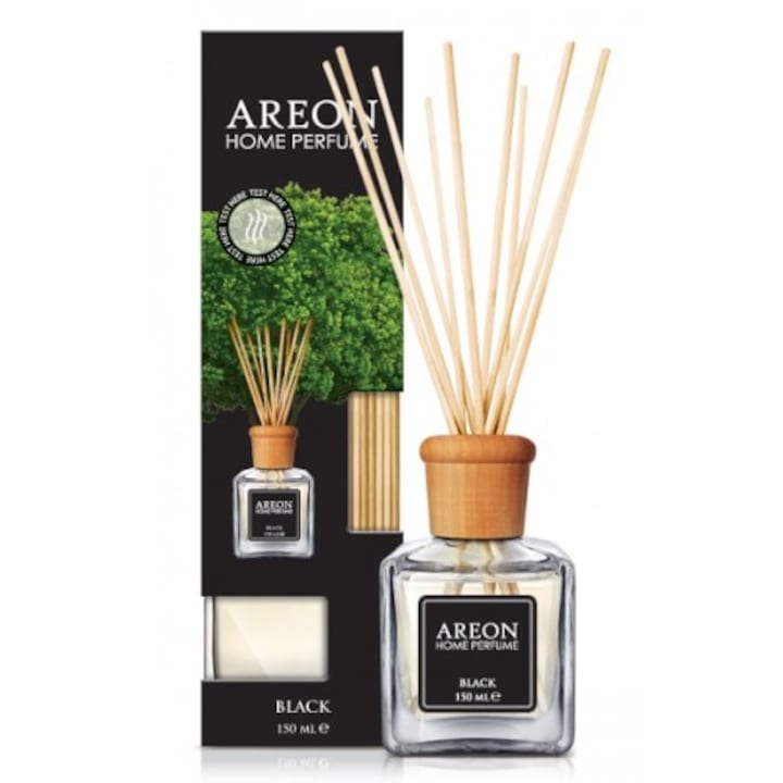 Odorizant cu betisoare Areon Home Perfume 150 ml Black