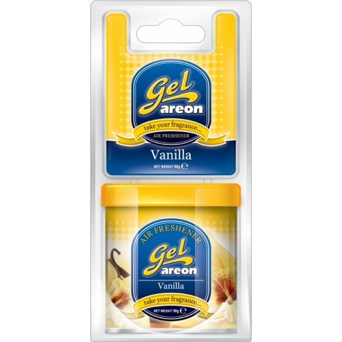 Odorizant auto Areon Gel Can blister Vanilla