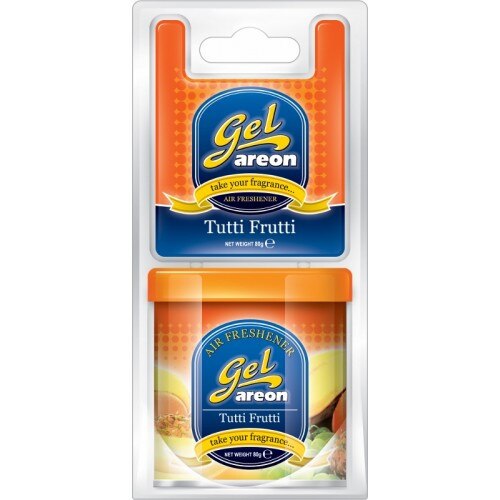Odorizant auto Areon Gel Can blister Tutti Frutti