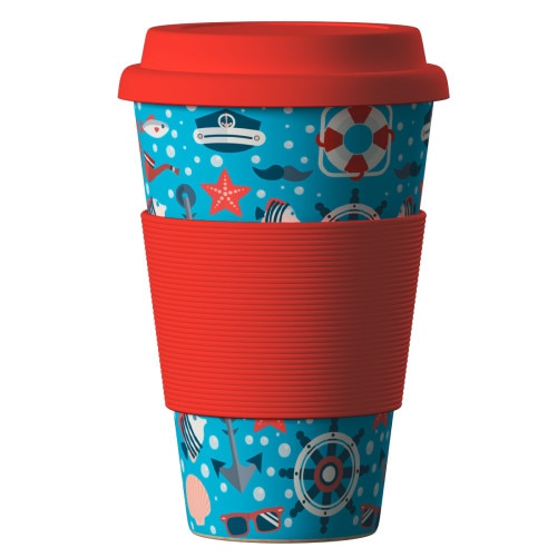 Pahar bambus SEE- RED