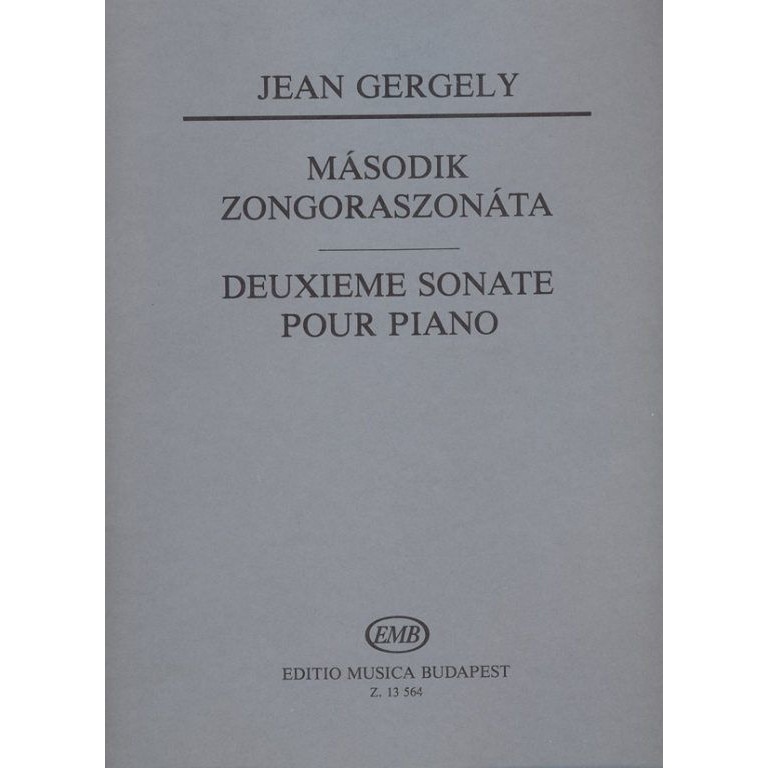 Gergely, Jean: Sonata No. 2