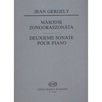 Gergely, Jean: Sonata No. 2 Gergely, Jean: Sonata No. 2