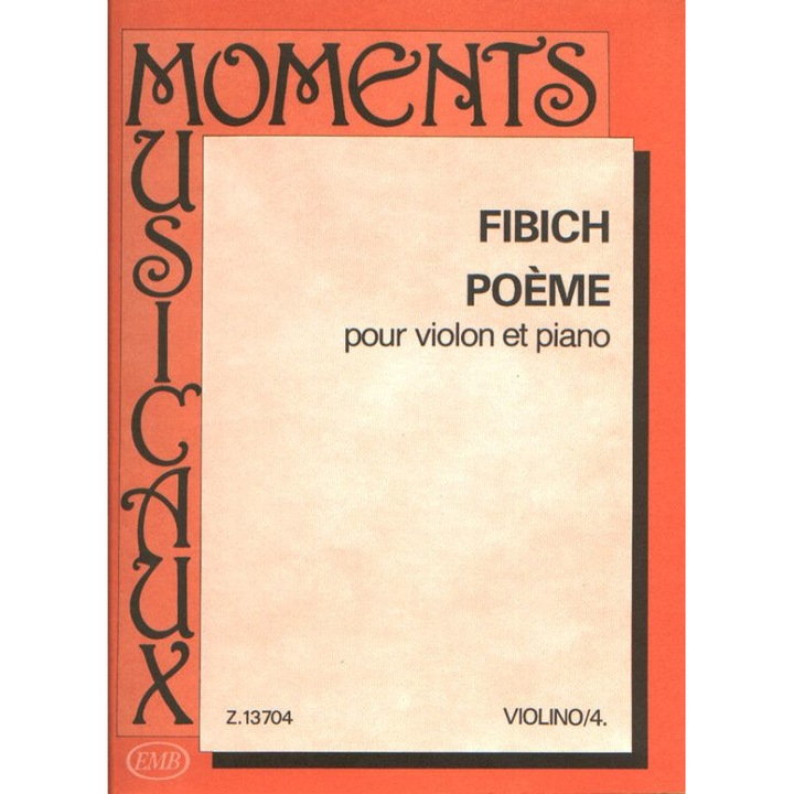 Fibich, Zdenek: Poeme MM-4
