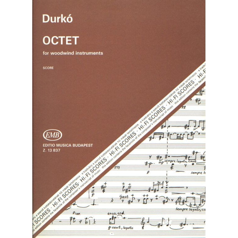 Durkó Zsolt: Octet for woodwind instruments