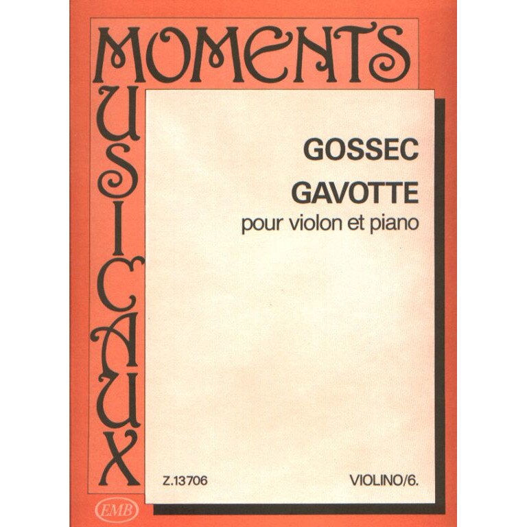 Gossec, François-Joseph: Gavotte MM-6