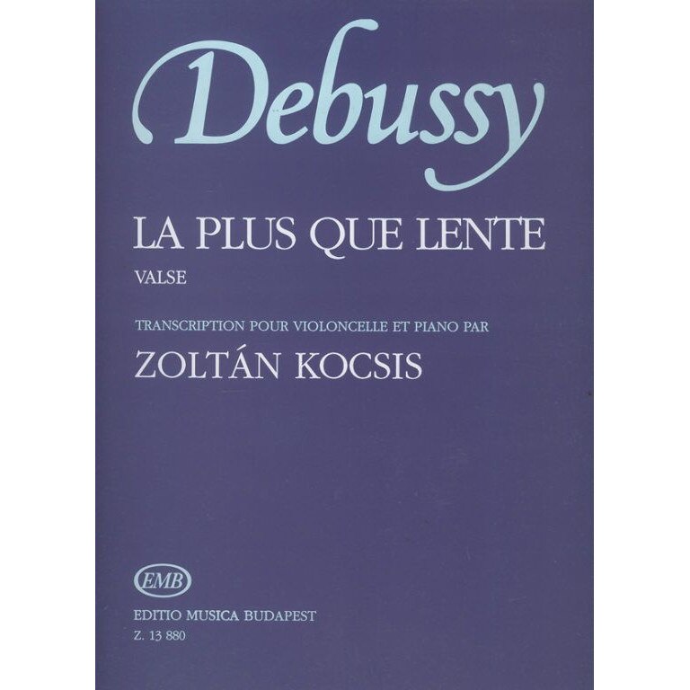 Debussy, Claude: La plus que lente Valse