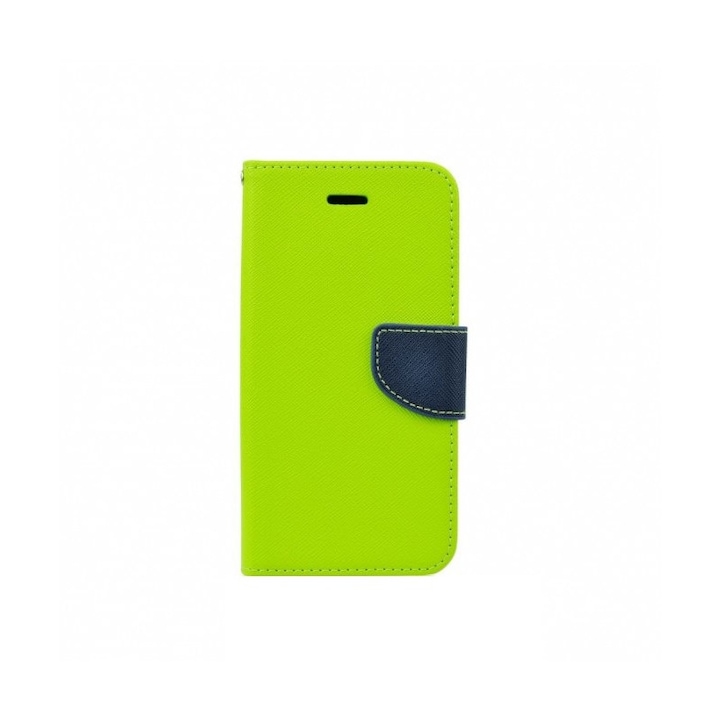 Husa Flip Fancy Nokia Lumia 730/735 Green/Blue