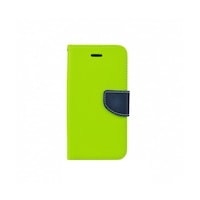 Husa Flip Fancy HTC Desire 820 Lime/Blue