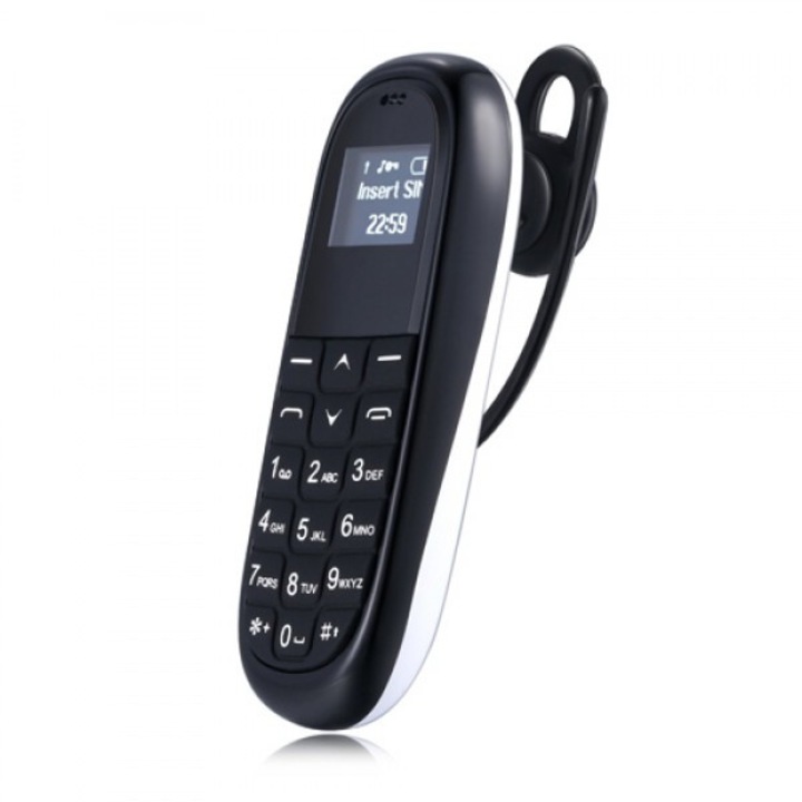 KK1 Cobblestone Love Mini mobiltelefon, fekete/fehér
