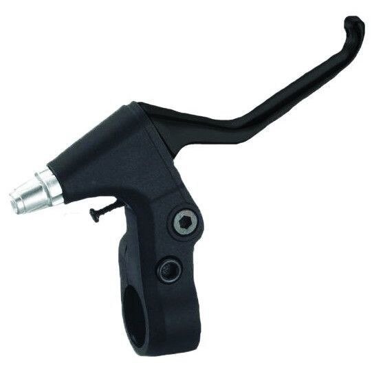 Maneta frana aluminiu, 3 degete, negru/argintiu