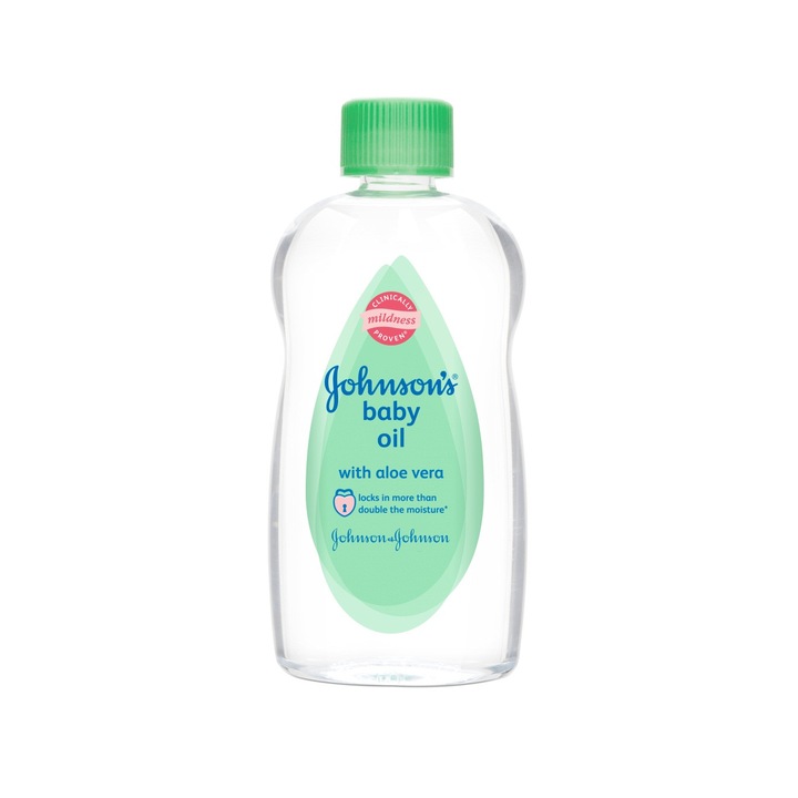 Бебешко олио Johnsons Baby Aloe Vera, 300мл