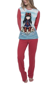 Pijama fete Santoro Gorjuss - Little Fishes, Multicolor Pijama fete Santoro Gorjuss - Little Fishes, Multicolor