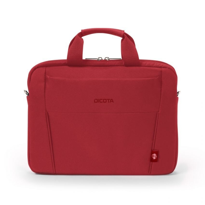 Servieta laptop Dicota, Poliester, Rosu, 14.1"
