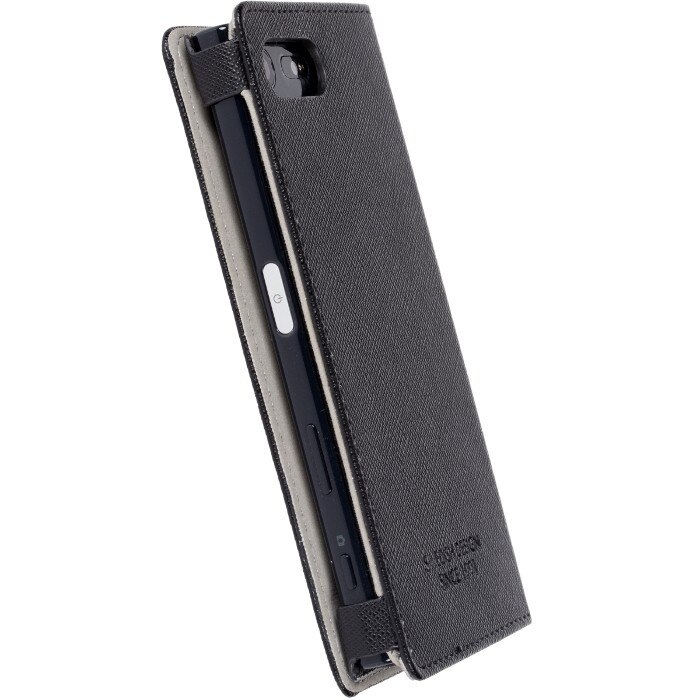 Husa de protectie Krusell Malmo pentru Sony Xperia X Compact, Negru
