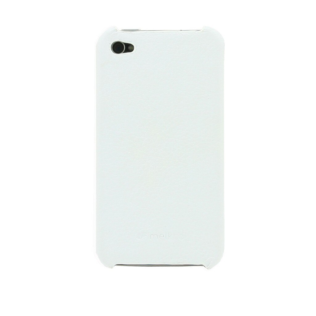 Husa protectie Melkco pentru Apple iPhone 4/4, Alb