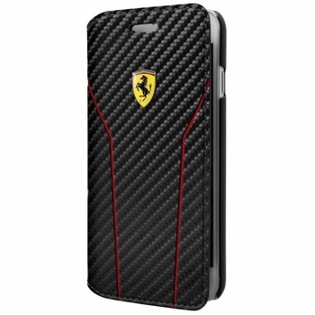 Husa de protectie Ferrari pentru iPhone 7 Plus / iPhone 9 Plus, Negru Husa de protectie Ferrari pentru iPhone 7 Plus / iPhone 9 Plus, Negru