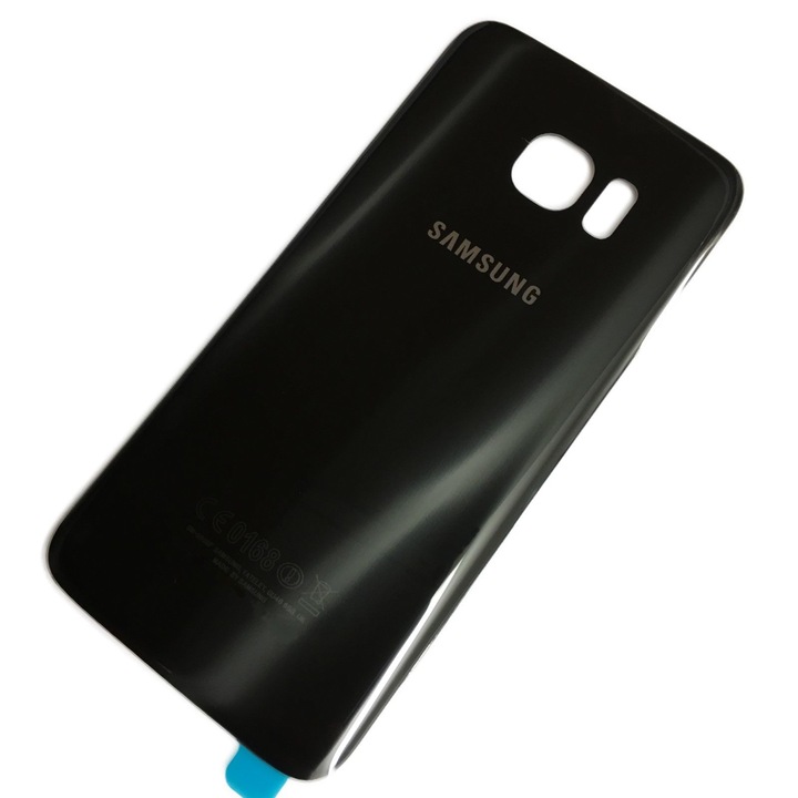 Заден капак за SAMSUNG G935 Galaxy S7 Edge / Черен /