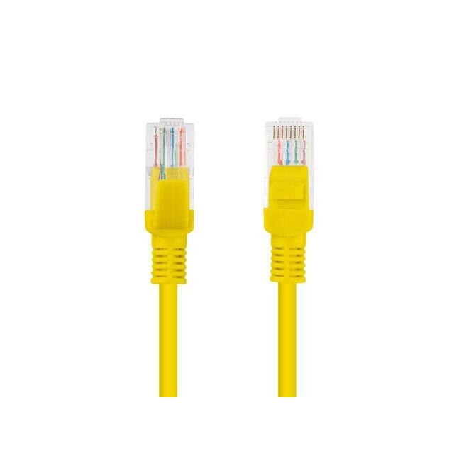 Lanberg Patchcord RJ45 cat. 5e UTP 1m yellow