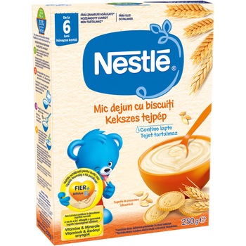 Cereale Nestle Mic dejun cu biscuiti, 250 g, de la 6 luni Cereale Nestle Mic dejun cu biscuiti, 250 g, de la 6 luni