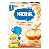Cereale Nestle Mic dejun cu biscuiti, 250 g, de la 6 luni