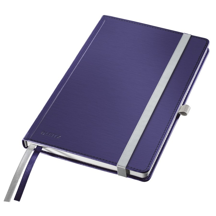 Caiet Leitz Style A5, 80 file matematica, violet