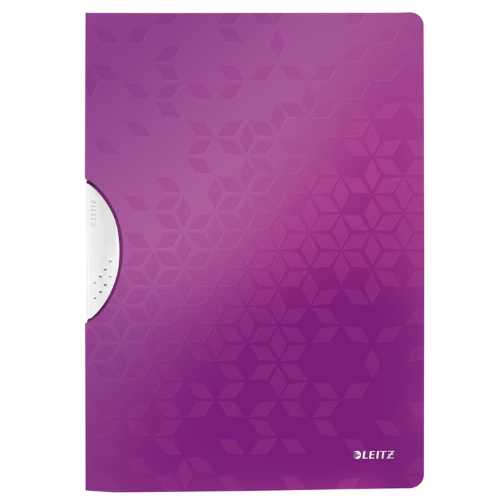 Папка Leitz ColorClip PP, Със закопчаване, Лилав