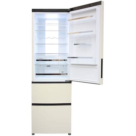Combina Frigorifica Haier A2FE635CCJ, 347 l, Clasa A +, Full No Frost, H 190 cm, Crem