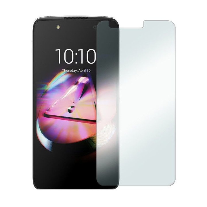 Прозрачно стъклено фолио Alcatel One Touch Idol 3 (5.5 инча)