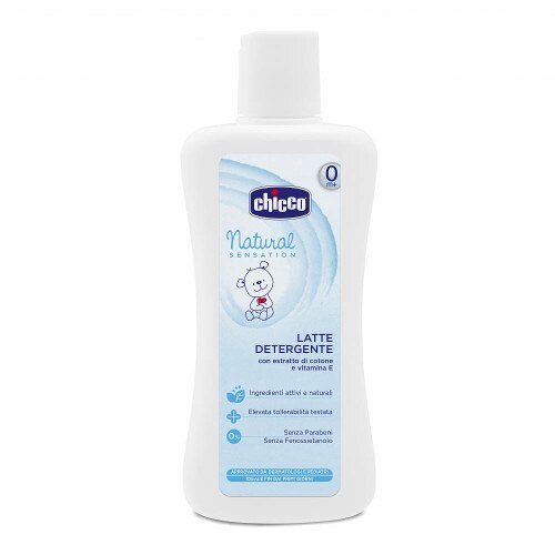 Lapte Chicco pentru Curatare 2 in 1 Natural Sensation 300 ml
