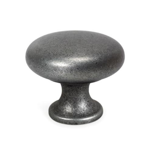 Buton pentru mobilier Duke finisaj cositor