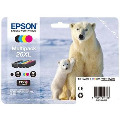 Set cartuse cerneala Epson T2636 pentru XP-600/700/800