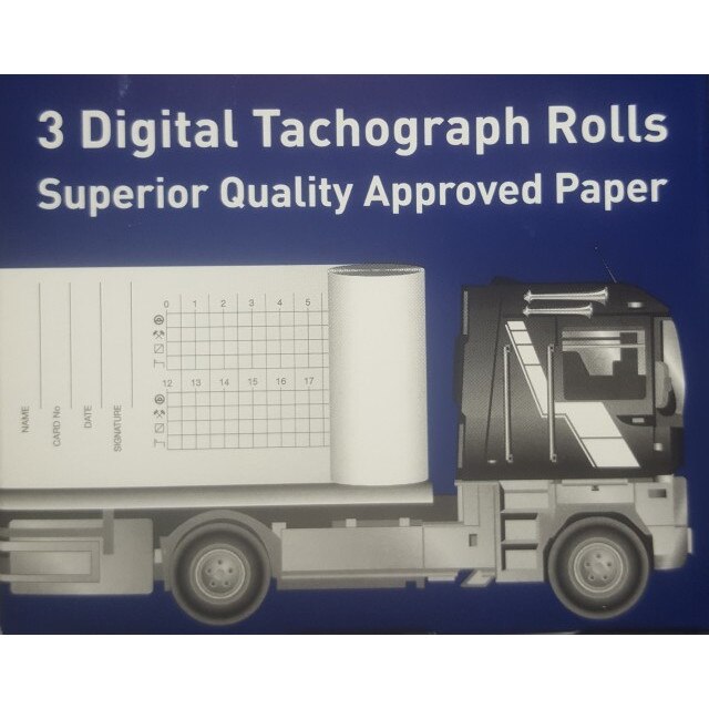 Hartie termica pentru tahograf digital