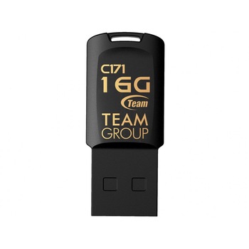 Memorie USB Team Group C171 16GB USB 2.0, Negru Memorie USB Team Group C171 16GB USB 2.0, Negru